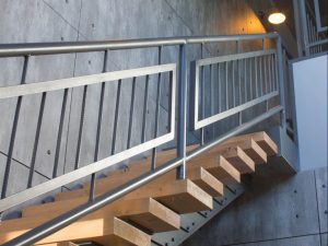 Custom residential staircase and interior detailing in Calgary