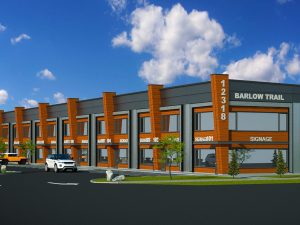 Industrial building design project in Calgary