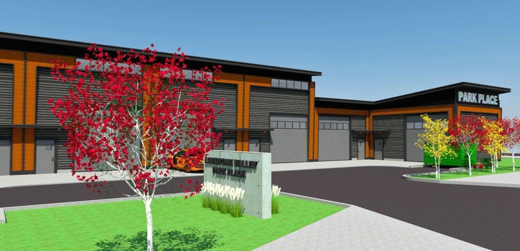 Functional industrial workspace design in Calgary