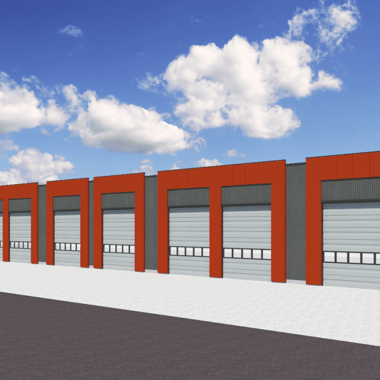 Functional industrial workspace design in Calgary