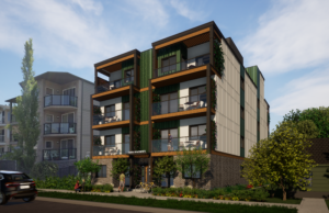 Modern residential renovation project in Toronto