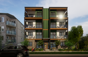 Modern residential renovation project in Toronto